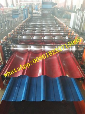 double layer tile forming machine
