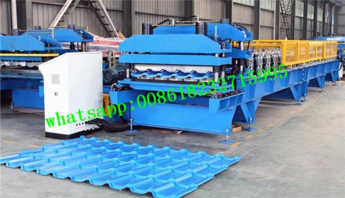 arc roof tile forming machine