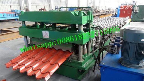 stone coated roofing forming machine