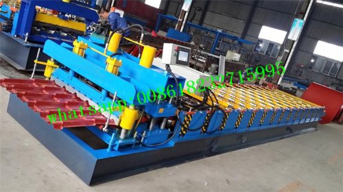 small arc roofing tile forming machine