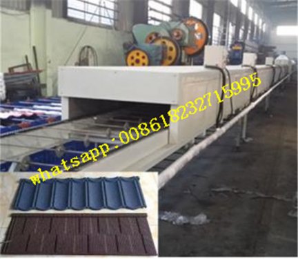 stone coated roof tile product line